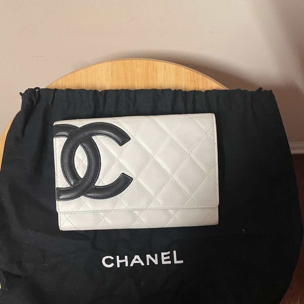 Chanel Cambon bifold wallet